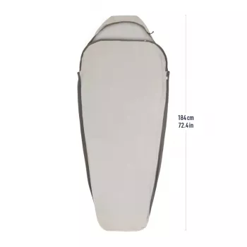 Forro de saco-cama Sea to Summit Silk Blend Mummy Compact