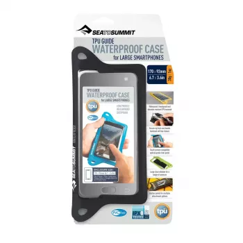 Sea To Summit TPU Guide L capa impermeável para smartphone - transparente