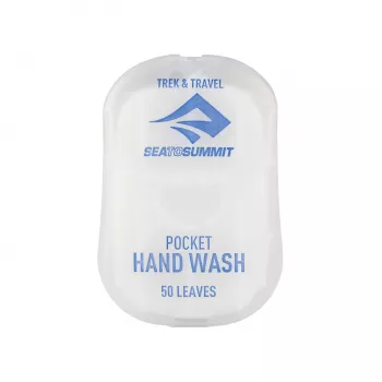 Sea to Summit Trek and Travel Pocket Soap Sabão de mãos - 50 folhas de sabão biodegradáveis