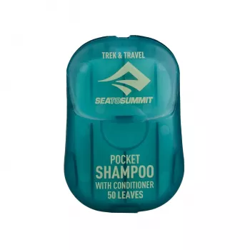 Champô com condicionador Sea to Summit Trek and Travel Pocket Soap - 50 folhas