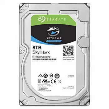Seagate SkyHawk 8TB disco rígido de vigilância, 3,5 polegadas, SATA 6Gb/s, 7200RPM, 256MB cache