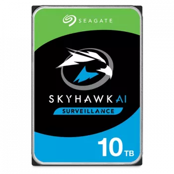 Seagate ST10000VE001 SkyHawk Surveillance HDD, 10 TB, 3,5 polegadas, 7200 RPM