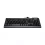 SEAL SHIELD Silver Seal Teclado USB SSKSV108DE Preto 100% à prova de água e pó, lavável na máquina