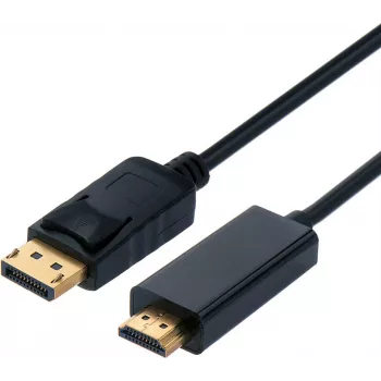 Cabo DisplayPort SECOMP STANDARD DP - UHDTV, ST/ST, preto, 5 m (S3683)
