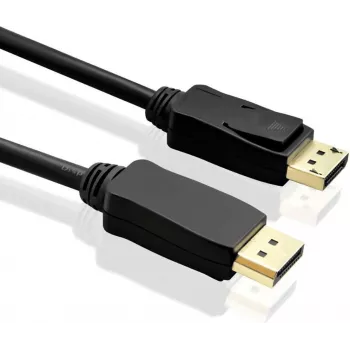 Cabo DisplayPort SECOMP STANDARD v1.4, DP para DP, preto, 3 m (S3697)