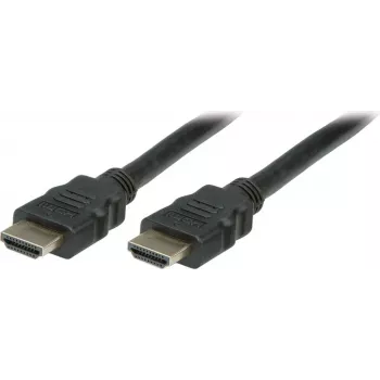 SECOMP STANDARD Cabo HDMI Ultra HD com Ethernet, ST/ST, preto, 1 m (S3700)