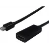 SECOMP STANDARD Adaptador Mini DisplayPort para HDMI, 4K, Dourado, Preto S3206