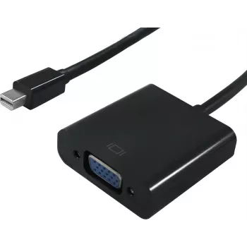 SECOMP STANDARD adaptador Mini DisplayPort para VGA, ficha Mini DP macho para conector VGA fêmea S3205
