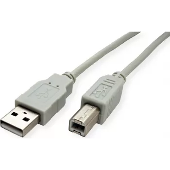 Cabo USB 2.0 SECOMP STANDARD, Type-A-B, bege, 4,5 m (S3105)