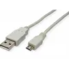 Cabo USB 2.0 SECOMP STANDARD, ficha USB A para ficha Micro USB B, 0,8 m, preto S3151