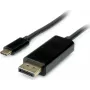 SECOMP STANDARD Cabo adaptador USB-C para DisplayPort 1m 4K@60Hz preto S3732