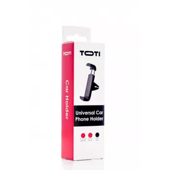 SEEK TOTI Suporte mini para telemóvel para saída de ar do automóvel, preto