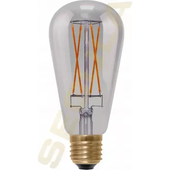 SEGULA LED Rustika Long Style Smokey Gray E27 5W 1900K regulável
