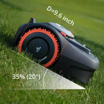 Segway Navimow Rodas de grade para corta-relvas robótico série i1 (par)