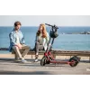 Trotinete elétrica Segway Ninebot D38E preta vermelha