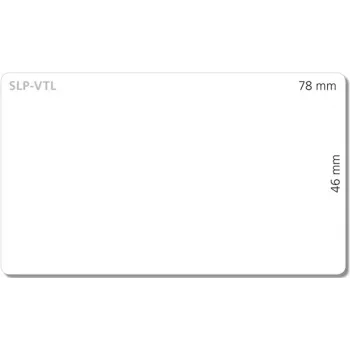Etiquetas de vídeo Seiko SLP-VTL, brancas, 46 x 78 mm, 150 etiquetas por rolo