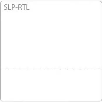 Seiko Instruments SLP-RTL etiquetas de envio semirremovíveis 37 x 37 mm, 1120 etiquetas (2 rolos x 560) para Smart Label Printer 200, 220, 240, 420, 430, 440, 440 Office Administration Pack, 450 42100641