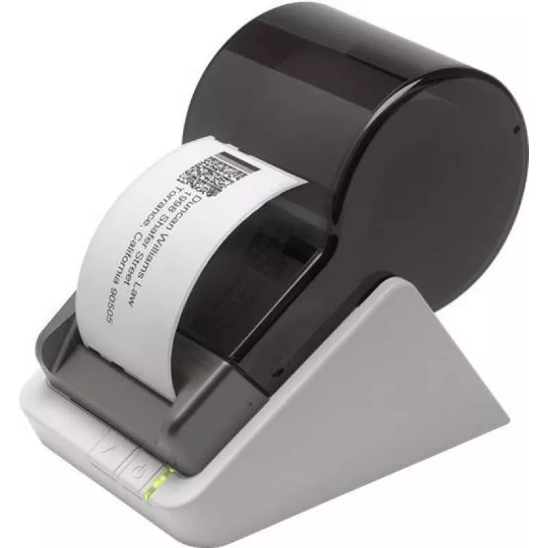 Impressora de etiquetas térmica direta Seiko Instruments Smart Label Printer 650SE, 300 dpi, USB e série, rolo 58mm 42900117