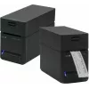 SEIKO SLP-720RT impressora de etiquetas WLAN, 300 dpi térmica direta, USB/Ethernet/Wi-Fi, cortador automático, preto/cinzento