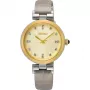 SEIKO SRZ546P1 relógio de mulher de quartzo 30mm aço inoxidável mostrador prateado