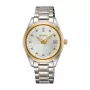 SEIKO Relógio de mulher SUR582P1 quartzo 32mm aço inoxidável mostrador prateado