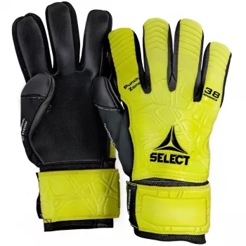 Luvas de guarda-redes Select 38 Advance amarelo-preto tamanho 10