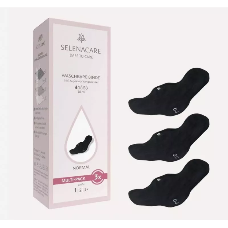 Selenacare pensos laváveis (pack de 3) / 2
