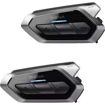 Sistema de intercomunicação Bluetooth para motociclo Sena 50R (pack de 2) - Sound by Harman Kardon