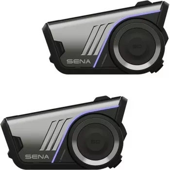 SENA 60S Dual Pack intercomunicador Bluetooth e Mesh para motociclo com áudio Harman Kardon