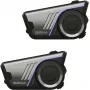 SENA 60S Dual Pack intercomunicador Bluetooth e Mesh para motociclo com áudio Harman Kardon