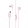Sennheiser CX 80U Auscultadores in-ear com fios com microfone e controlo remoto em linha, Sakura Pink, 17 Hz - 20 kHz