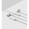 Sennheiser CX 80U Auscultadores in-ear USB-C com microfone, branco
