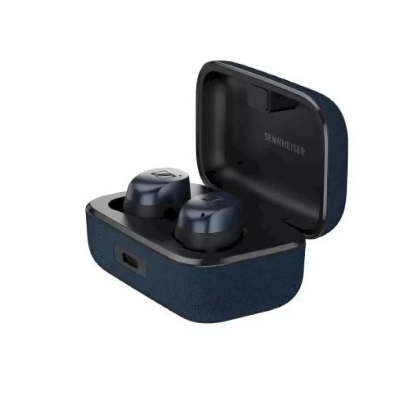 Sennheiser MOMENTUM True Wireless 4 – Auscultadores True Wireless In-Ear com ANC Adaptativo e aptX Lossless, Denim