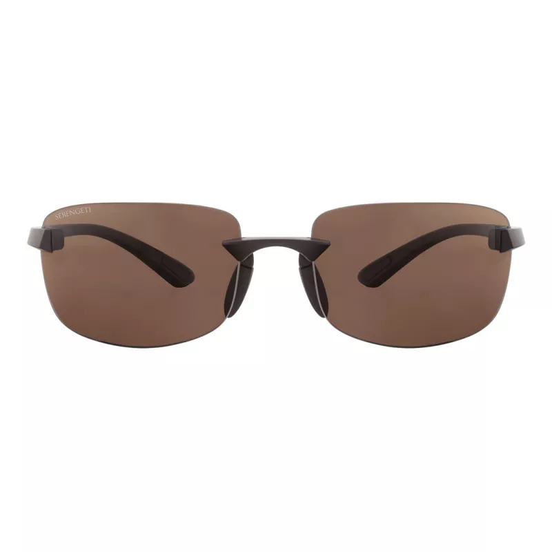 SERENGETI MAN SS755004-S Óculos de sol aviador - lente Drivers castanho - armação gunmetal