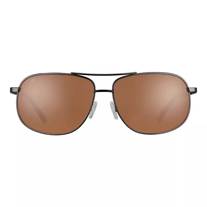 SERENGETI Óculos de sol de homem Modugno SS567001 preto mate 61mm polarizados fotocromáticos