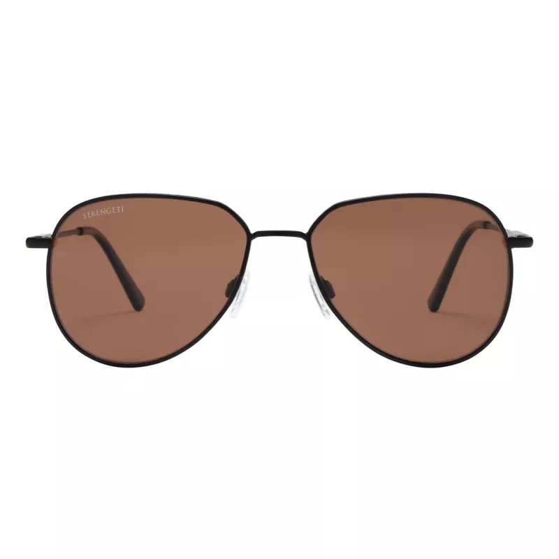 SERENGETI Sestriere Óculos de sol de homem SS543002 Satin Black Drivers Gradient 56/16/150 mm