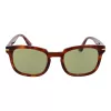 SERENGETI SS575006 Óculos de sol unissexo - Armação de nylon Satin Black, lentes de mineral fotocromáticas polarizadas, 52 mm