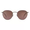 Óculos de sol unissexo SERENGETI 8928 - armação preta, lentes Drivers Brown, 50/21/140 mm