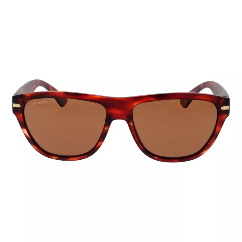 Óculos de sol unissexo SERENGETI SS601002 lentes de vidro mineral fotocromáticas polarizadas 57mm