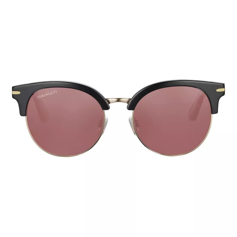 Óculos de sol de mulher SERENGETI SS560001 - armação de acetato Havana, lentes de mineral fotocromáticas castanhas, 53 mm