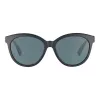 SERENGETI Óculos de sol de mulher SS573003 - lentes de vidro mineral fotocromáticas polarizadas - armação de acetato preta - 56/17/140 mm