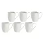 Conjunto de 6 chávenas de porcelana LA PORCELLANA BIANCA Bianca Collection