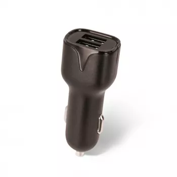 Setty Carregador de Carro 2xUSB 2.4A Preto
