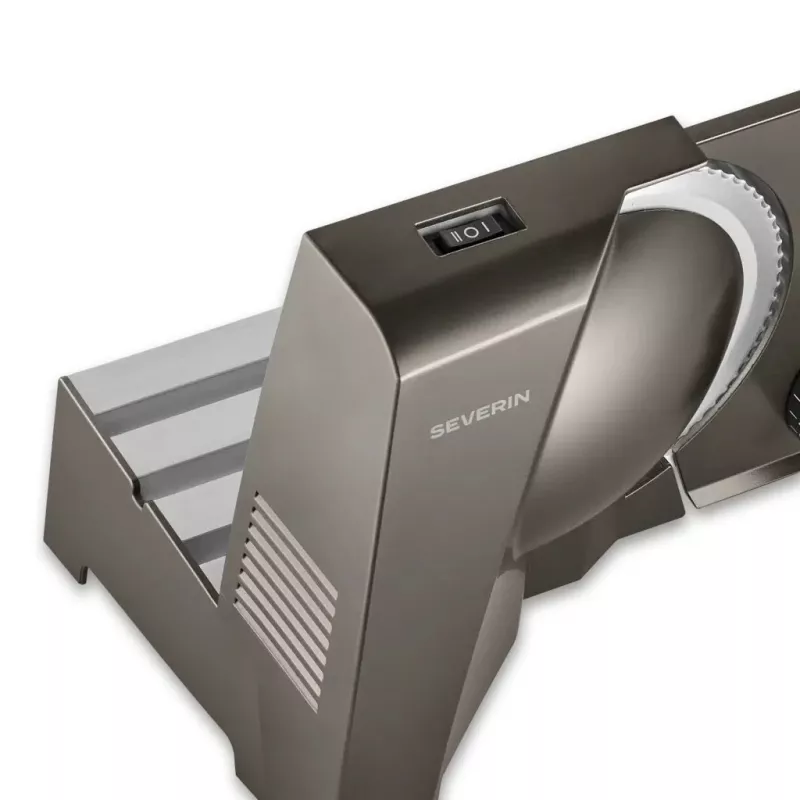 Máquina de cozinha elétrica Severin AS 3918 cortadora 180W prateado/preto