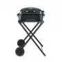 Severin PG 8598 grelhador elétrico com suporte 2500 W grelha cromada 1000 cm²