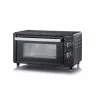 Mini-forno Severin TO 2062, 9 L, 800 W, com rotisserie, aço inoxidável escovado/preto