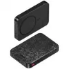 SHARGE CarbonMag 10K Powerbank sem fios, 10.000mAh, Qi2 15W, USB-C 20W, preto YDD-SG-C2TXWCX-HEI