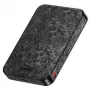 SHARGE CarbonMag 10K Powerbank sem fios, 10.000mAh, Qi2 15W, USB-C 20W, preto YDD-SG-C2TXWCX-HEI