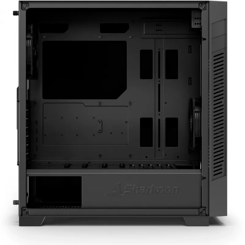 Caixa mid-tower Sharkoon S25 Silent preta (modelo 2026)