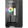 Caixa mid-tower Sharkoon Steel Shark preta com vidro temperado x2